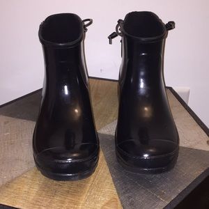Sperry Walker Turf Rain Boot Black Size 8